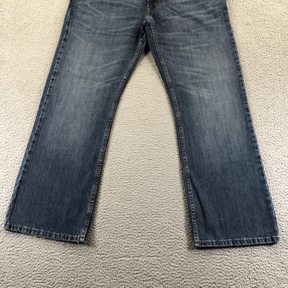 Vintage Levis Jeans Mens 36x30 Blue 527 Bootcut Western Mid Rise Whisker Y2K - Picture 3 of 15